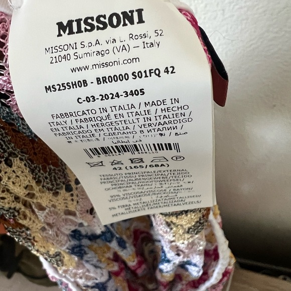 Missoni zigzag- pattern SET - Picture 8 of 10